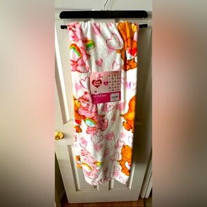 Care bear Valentine’s Day blanket